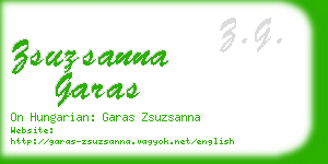 zsuzsanna garas business card